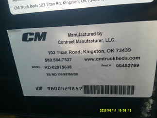 New CM 8.5 x 97 RD Flatbed Truck Bed
