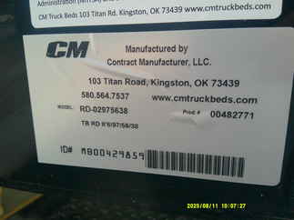 New CM 8.5 x 97 RD Flatbed Truck Bed