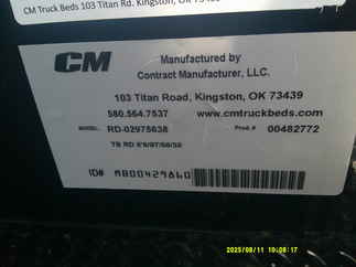 New CM 8.5 x 97 RD Flatbed Truck Bed