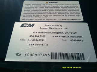 New CM 8.5 x 84 SK Flatbed Truck Bed