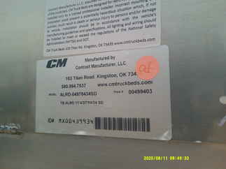 New CM 11.3 x 97 ALRD Flatbed Truck Bed