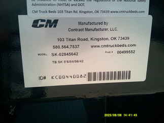 New CM 8.5 x 84 SK Flatbed Truck Bed