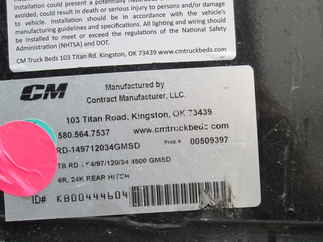 New CM 14.3 x 97 RD Flatbed Truck Bed