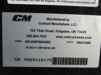 New CM 9.3 x 97 RD Flatbed Truck Bed