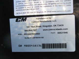 New CM 11.3 x 97 RD Flatbed Truck Bed