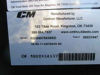 New CM 11.3 x 97 RD Flatbed Truck Bed