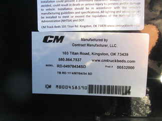 New CM 11.3 x 97 RD Flatbed Truck Bed