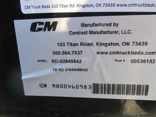 New CM 8.5 x 84 RD Flatbed Truck Bed