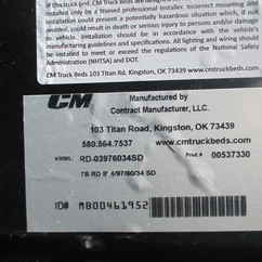 New CM 9.3 x 97 RD Flatbed Truck Bed