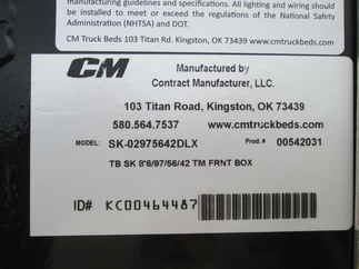 New CM 8.5 x 97 SK-DLX Flatbed Truck Bed