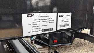 New CM 9 x 97 DP Flatbed Truck Bed