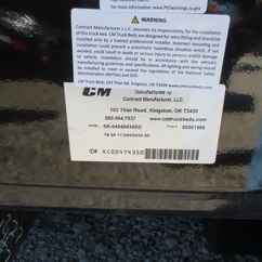 New CM 11.3 x 97 SK Flatbed Truck Bed