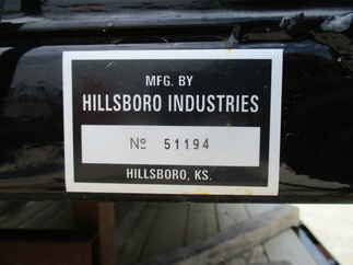 New Hillsboro 9.3 x 96 GII Flatbed Truck Bed