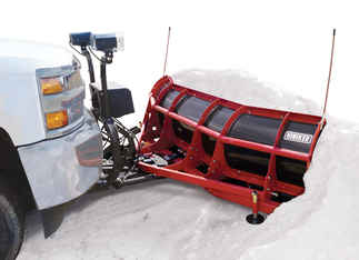 SOLD OUT - Available for Special Order. Call for Price. New Hiniker 6912 Model, Scoop Torsion Spring Trip, HALOGEN headlights Poly Scoop, QH2