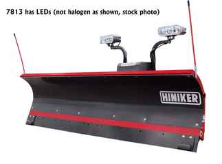 SOLD OUT New Hiniker 7813 Model, Straight Torsion Spring Trip, LED Headlights Poly Straight Blade, QH2