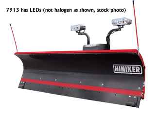  New Hiniker 7913 Model, Straight Torsion Spring Trip, LED Headlights Poly Straight Blade, QH2