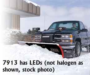 SOLD OUT New Hiniker 7913 Model, Straight Torsion Spring Trip, LED Headlights Poly Straight Blade, QH2