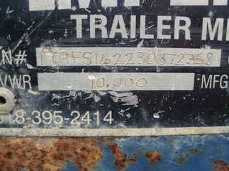 2003 Imperial 79x16  Equipment Tilt 