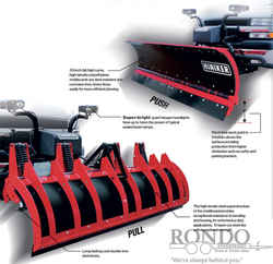  New Hiniker 8802 Model, C-Plow Compression Spring Trip, HALOGEN headlights Poly C-Plow, QH2