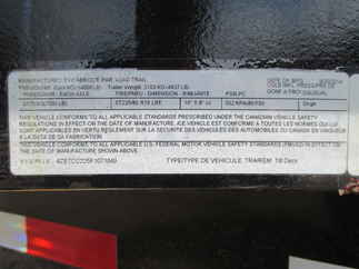 2015 Load Trail 83x22  Equipment Tilt TL8322072