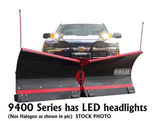  New Hiniker 9485 Model, V-Plow Torsion Spring Trip, LED headlights, Flare Top  Poly V-Plow, QH2