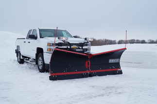 SOLD OUT - Available for Special Order. Call for Price. New Hiniker 9585 Model, V-Plow Torsion Spring Trip, HALOGEN headlights, Flare Top  Poly V-Plow, QH2