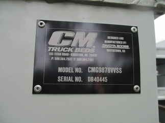 NEW CM 8.2 x 78 SB Flatbed Truck Bed