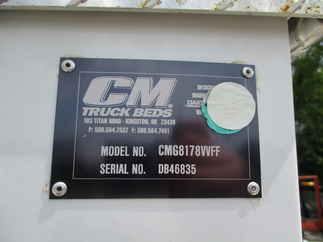 New CM 6.75 x 78 SB Flatbed Truck Bed