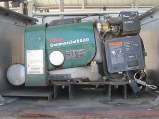 Onan Commercial 6500 watt generator 120/240V LOW HRS! only 1034 runs great!