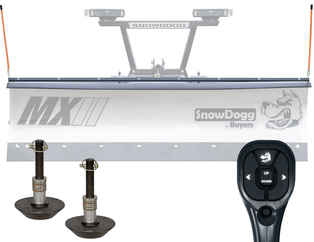  New Buyers SnowDogg MX80II Model, Straight blade, Full trip moldboard Stainless Steel Straight Blade, MD