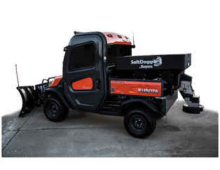  New Buyers SaltDogg SHPE0750 Model, V-Box Poly Hopper Spreader, 