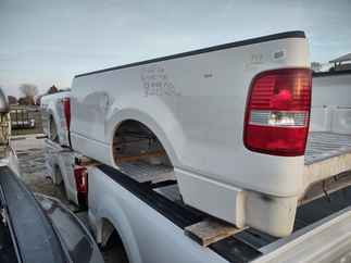 Used Truck Bed only 04-08 Ford F150 8 ft OEM Long Bed Single Rear Wheel