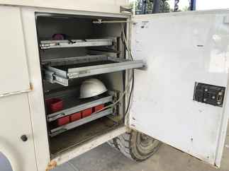 Used Truck Bed only   Knapheide Walk in 8 ft OEM Long Bed Dual Rear Wheel