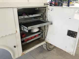 Used Truck Bed only   Knapheide Walk in 8 ft OEM Long Bed Dual Rear Wheel