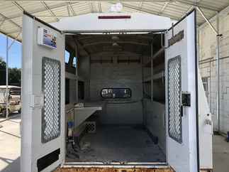 Used Truck Bed only   Knapheide Walk in 8 ft OEM Long Bed Dual Rear Wheel