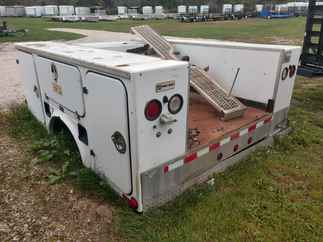 Used Truck Bed only   Fibre Body Service body 8.5 ft  Dual Rear Wheel