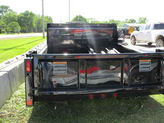 Used Truck Bed only   Rugby Dump body 9 ft  Dual Rear Wheel