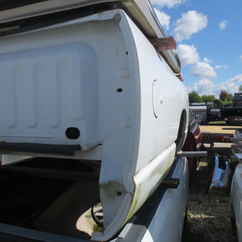 Used Truck Bed only 03-08 Ram 0 8 ft OEM Long Bed Single Rear Wheel