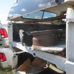 Used Truck Bed only 03-08 Ram 0 8 ft OEM Long Bed Single Rear Wheel