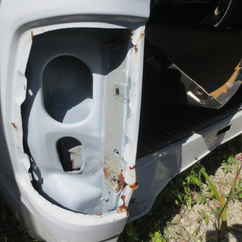Used Truck Bed only 09-? Ram 0 8 ft OEM Long Bed Single Rear Wheel