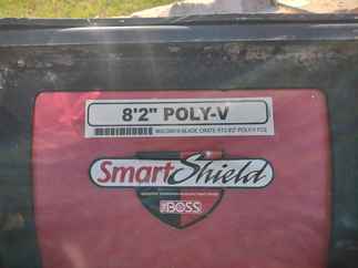SOLD OUT Used Boss 82 Poly-V FCE Model, V-plow Poly