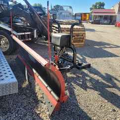  Used Hiniker 7802 Model, Straight Torsion Spring Trip, HALOGEN headlights Poly