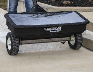 SOLD OUT NOS Buyers SaltDogg WB400 Model, Walk Behind Stainless Steel Spreader, Walk Behind